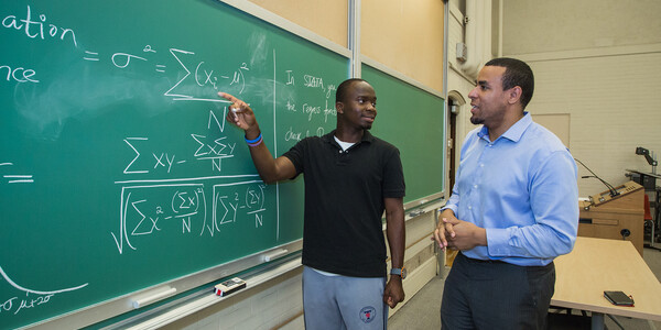 Councellor and student