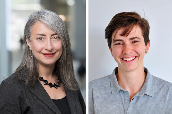 Postdoctoral Fellow Nicola Case and Professor Leah Cowen