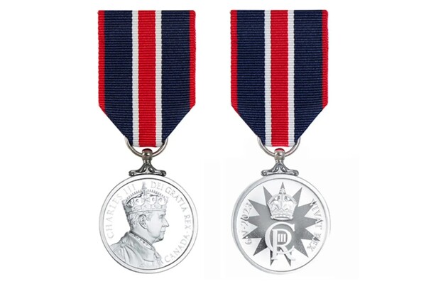 The King Charles III Coronation Medal is manufactured by the Royal Canadian Mint.