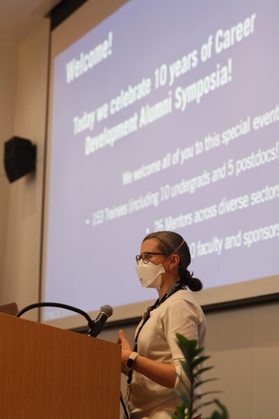 Dr. Claycomb delivers her keynote
