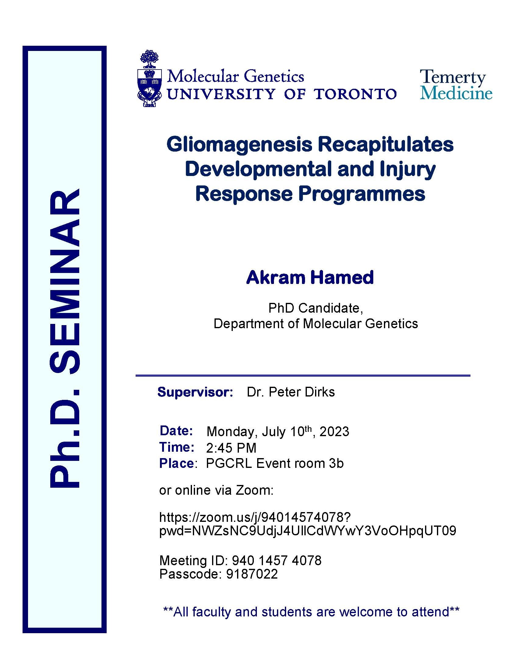 Public Seminar description